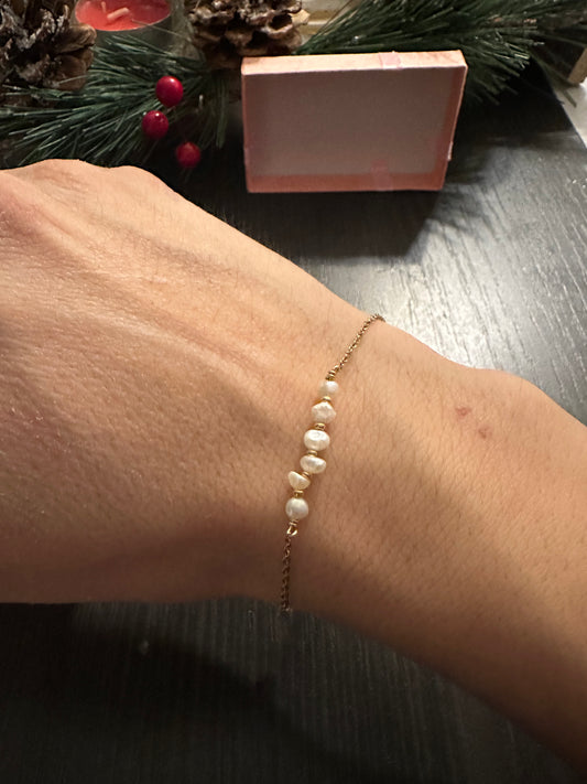 Bracciale perle d'acqua dolce